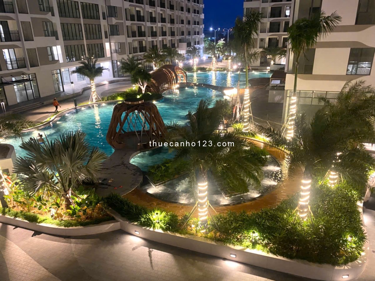 Cho thuê căn hộ MT Eastmark City 63m2 = 1+1PN, có rèm 5,5 triệu bao PQL, HAPPY