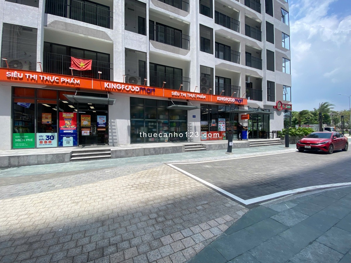 Cho thuê căn hộ MT Eastmark City 63m2 = 1+1PN, có rèm 5,5 triệu bao PQL, HAPPY