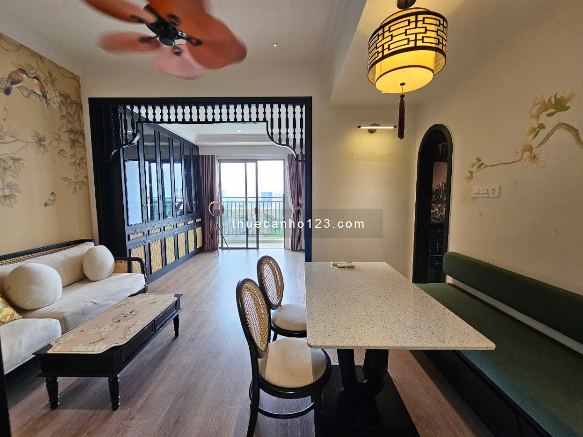 Cho thuê căn hộ ở kết hợp văn phòng 51m2- Tầng cao có ban công thoáng - Đủ nội thất mới 14.5 tr