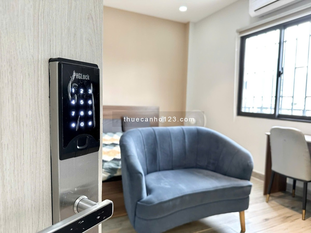 Căn Hộ Studio Cao Cấp - Cửa Sổ Thoáng - Bảo Vệ 24/7 An Ninh - Gần Nguyễn Gia Trí - Ung Văn Khiêm
