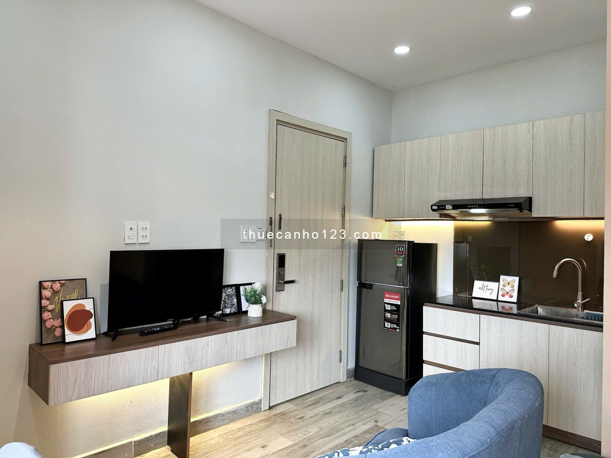 Căn Hộ Studio Cao Cấp - Cửa Sổ Thoáng - Bảo Vệ 24/7 An Ninh - Gần Nguyễn Gia Trí - Ung Văn Khiêm