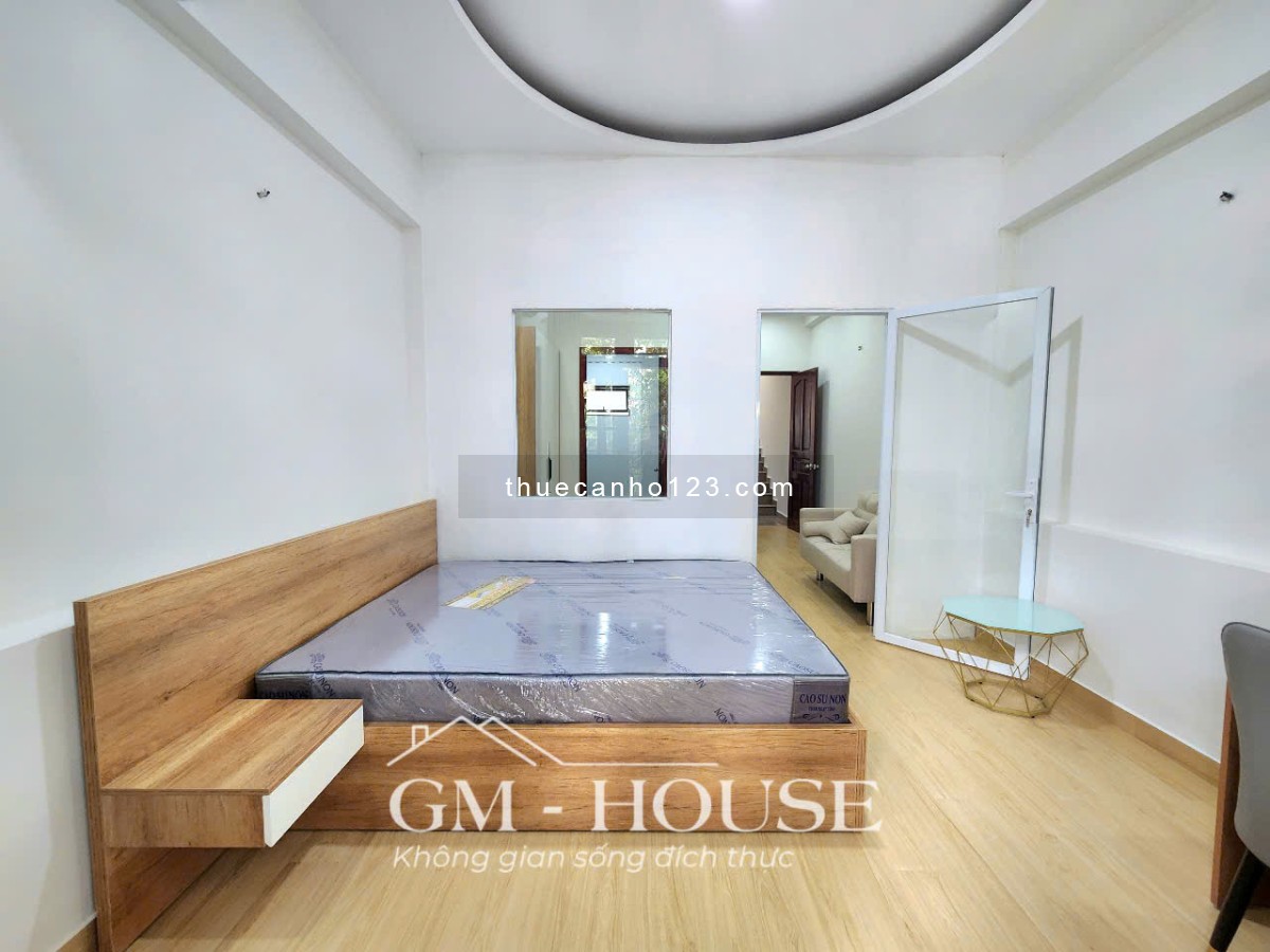 Căn Hộ 1PN Mới 100%, Full Nội Thất, Ban Công, Máy Giặt Riêng, ngay Nguyễn Gia Trí