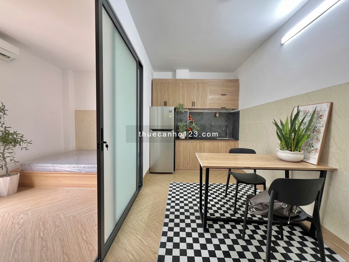 Căn Hộ Mới 1PN Riêng Full Nội Thất - Gần Sân Bay - Ngay CV Gia Định