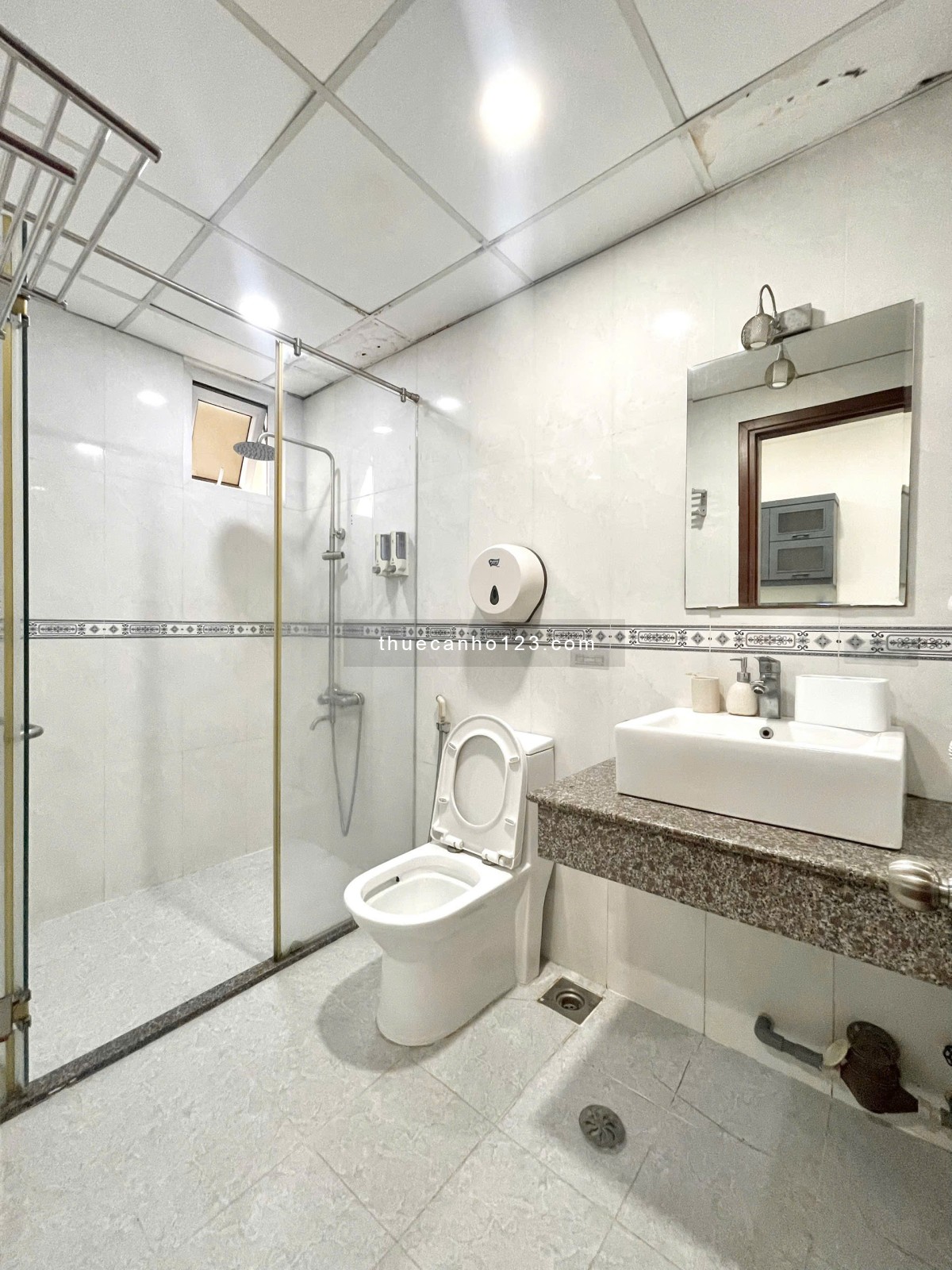 Căn Hộ Mới 1PN Riêng Tách Bếp - Full Nội Thất Ban Công - Máy Giặt Riêng, Thang Máy - Gần CV Gia Định