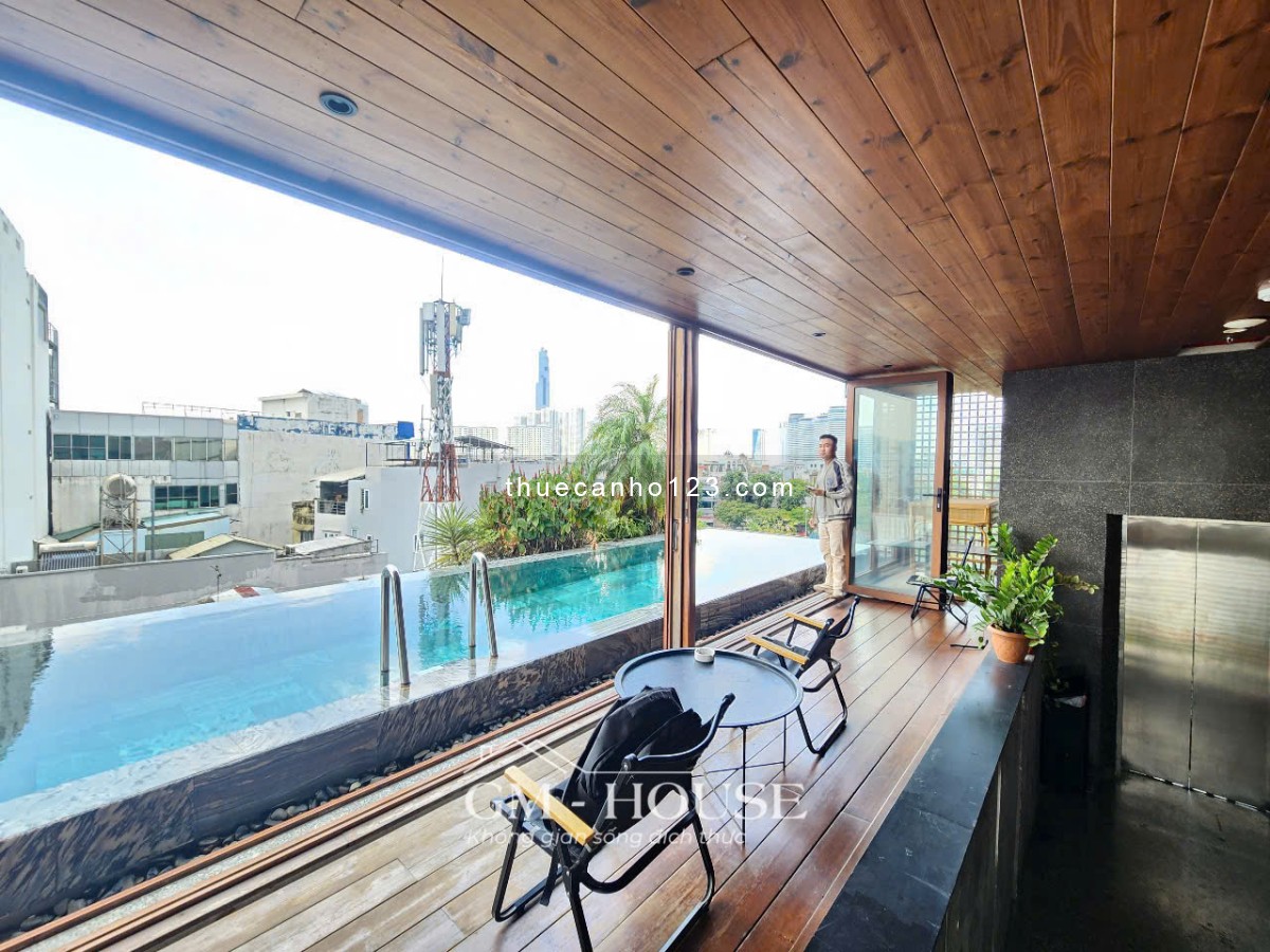 Căn Hộ Studio Balcon Hiện Đại – Hồ Bơi View Landmark 81 – Gần UEF & ĐH Hồng Bàng, Điện Biên Phủ, Bìn
