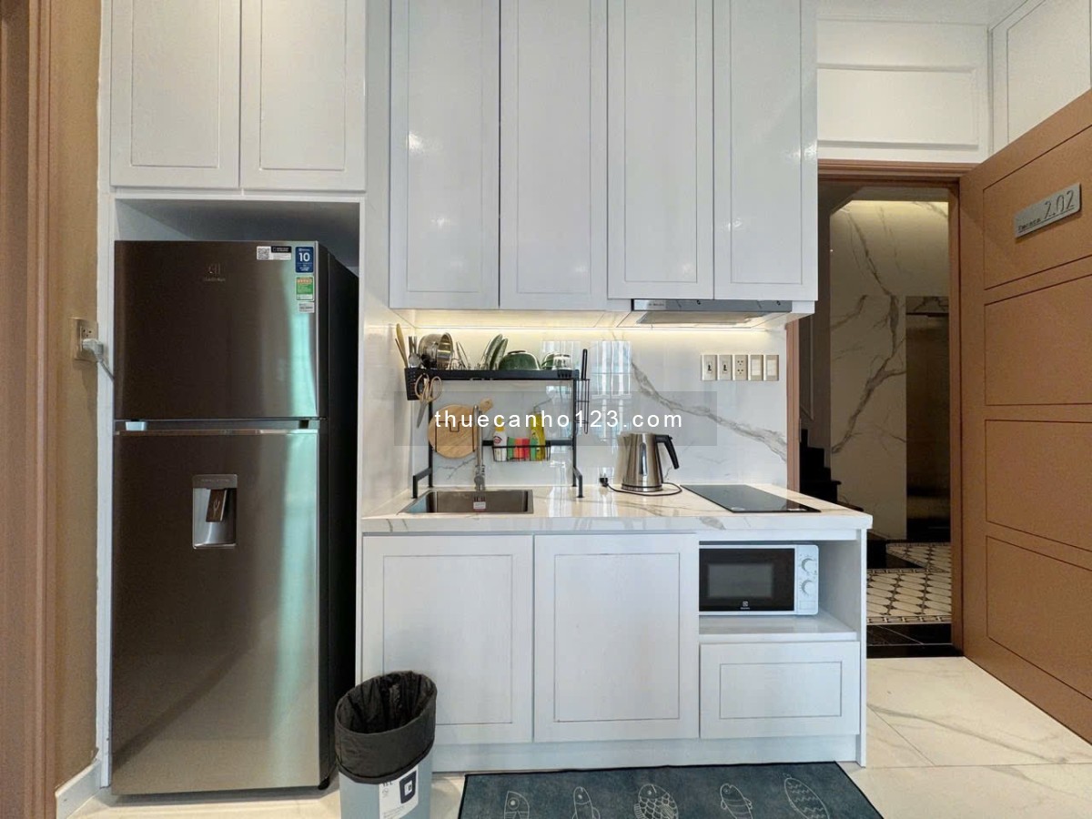 Cho thuê căn hộ dịch vụ - best service - full nội thất cao cấp hệ thống thang máy hầm xe