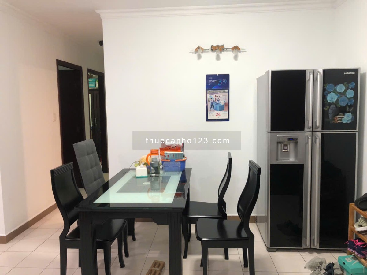 Cho thuê Căn hộ Phúc Thịnh Quận 5, Dt : 98 m2, 3PN, 2WC, Giá : 12.5 tr/th