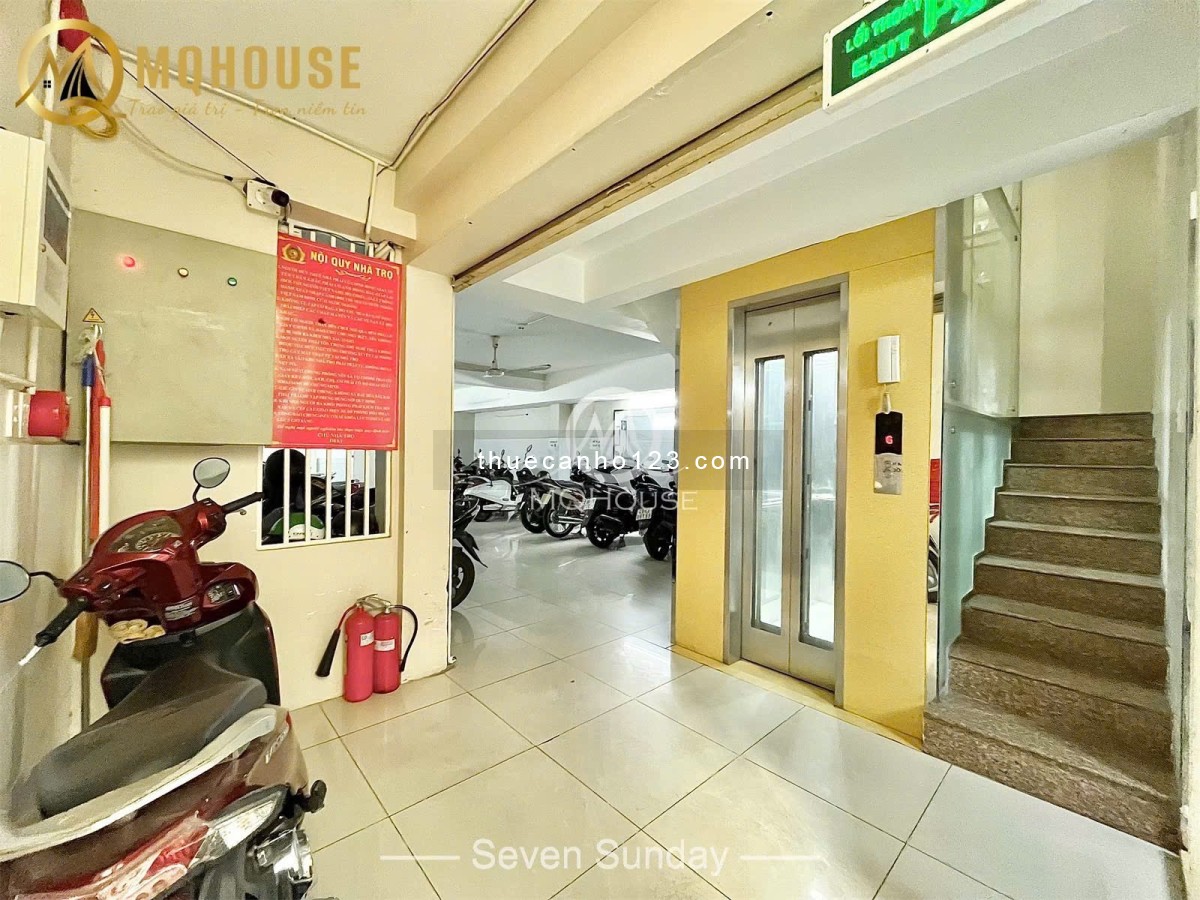 Cho Thuê Căn Hộ Giá Rẻ Full Nội Thất, Có Thang Máy, Ở Được 2 Người, Phòng Rộng 30m2 Gần Q1