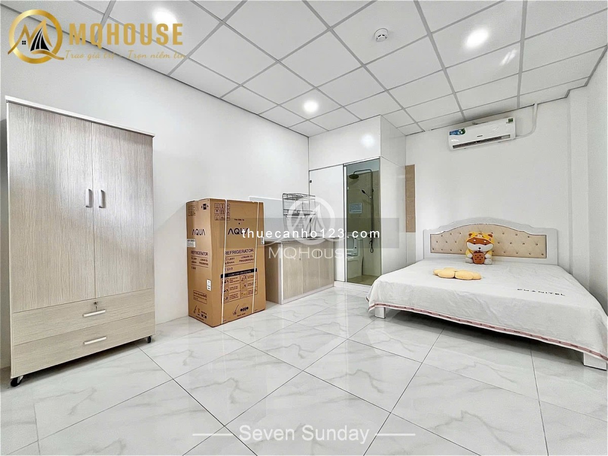 Cho Thuê Căn Hộ Giá Rẻ Full Nội Thất, Có Thang Máy, Ở Được 2 Người, Phòng Rộng 30m2 Gần Q1