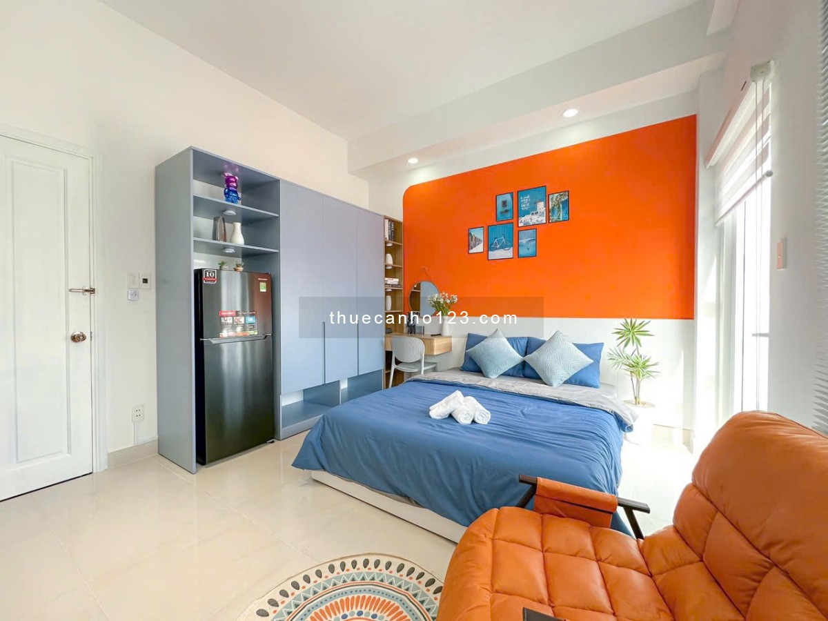 Cho Thuê Căn Hộ Studio Full Nội Thất, Cửa Sổ Sáng Sủa – Quận 8