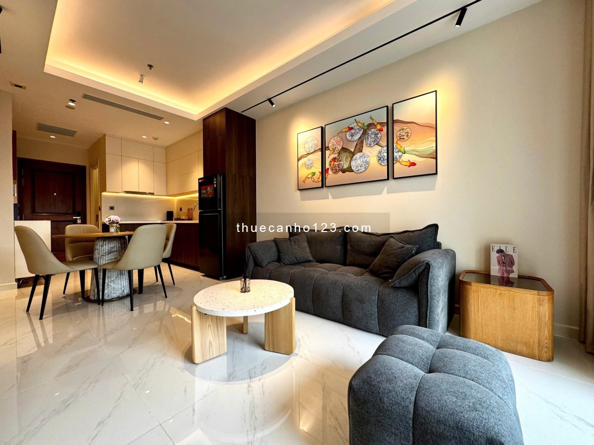 FULL NỘI THẤT CAO CẤP 70m2 - 2PN tại MADISON - Quận 1 chỉ 4️⃣5️⃣tr/tháng.