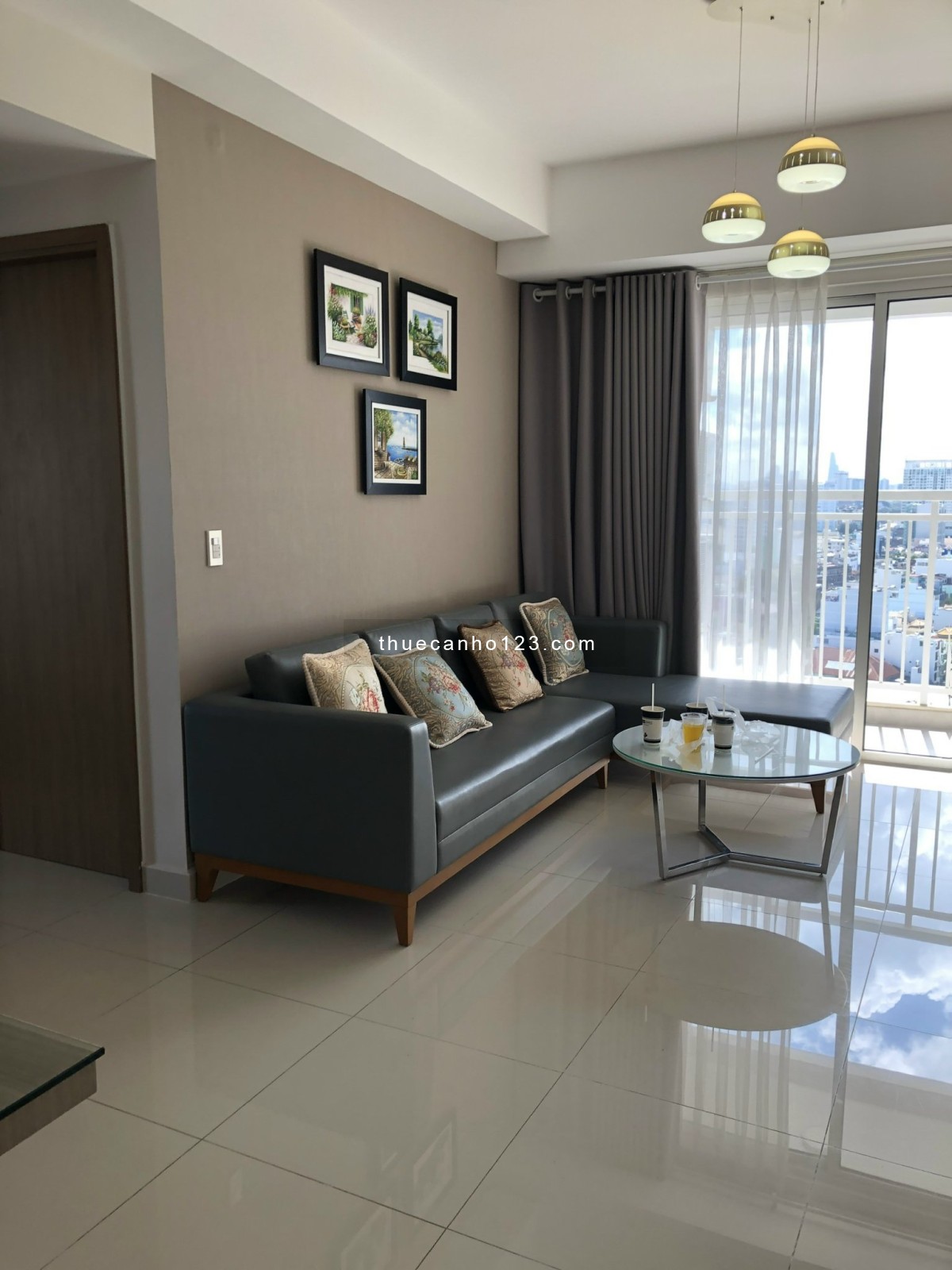 Cho thuê căn hộ chung cư Melody 74m2 2pn 2wc full nội thất giá 11tr/tháng