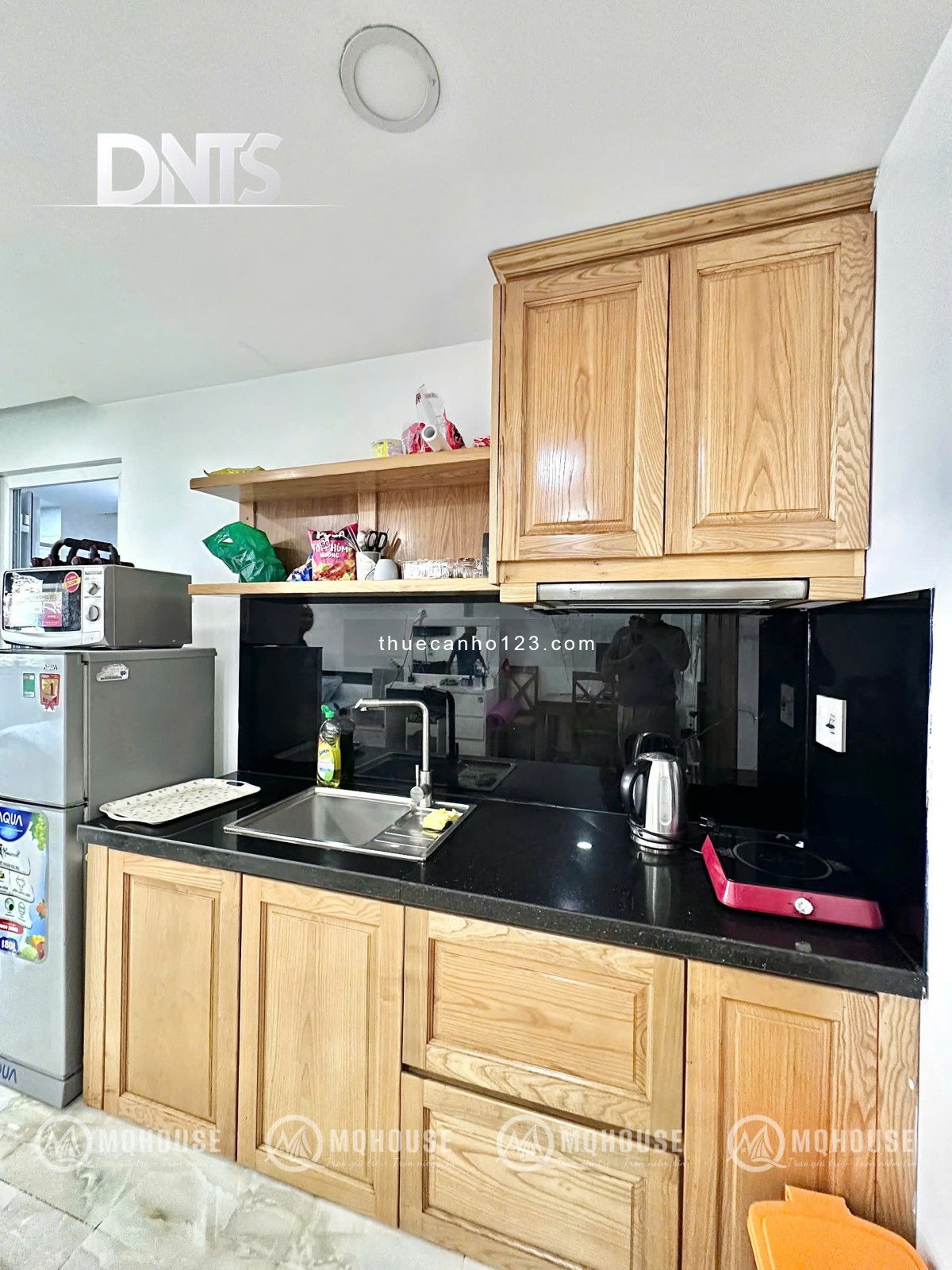 Căn hộ view cây xanh, đầy đủ tiện nghi, FREE pdv, nước, xe | Ngay Nguyễn Hữu Cảnh, gần The Manor