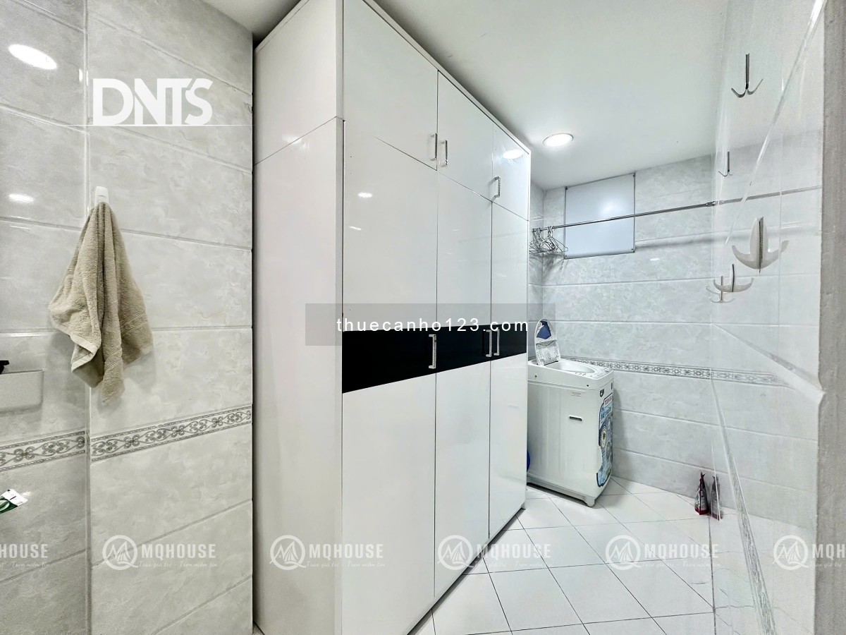 Căn hộ view cây xanh, đầy đủ tiện nghi, FREE pdv, nước, xe | Ngay Nguyễn Hữu Cảnh, gần The Manor