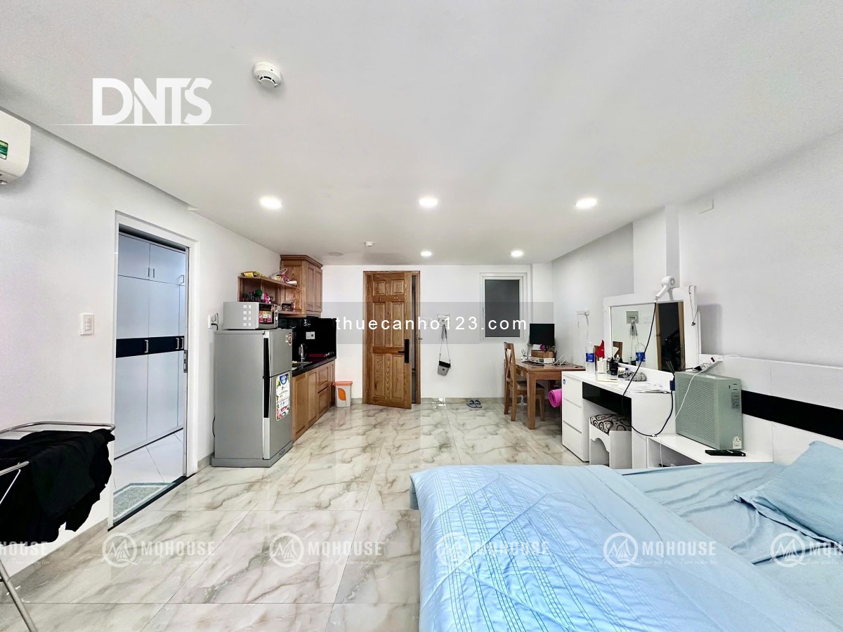 Căn hộ view cây xanh, đầy đủ tiện nghi, FREE pdv, nước, xe | Ngay Nguyễn Hữu Cảnh, gần The Manor