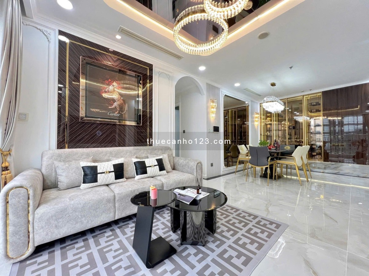 Cần cho thuê căn 1PN nội thất Vinhomes Central Park 0906388825 Dương