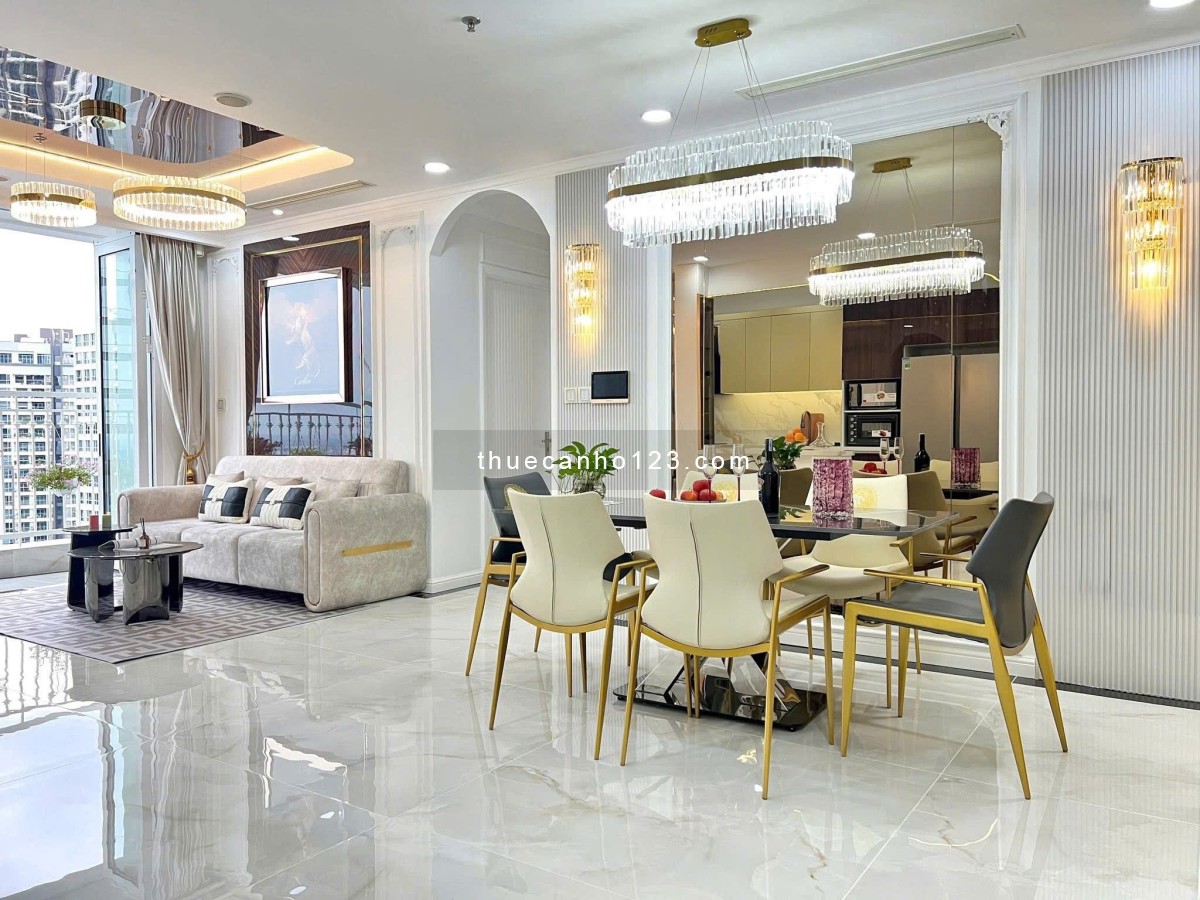 Cần cho thuê căn 1PN nội thất Vinhomes Central Park 0906388825 Dương