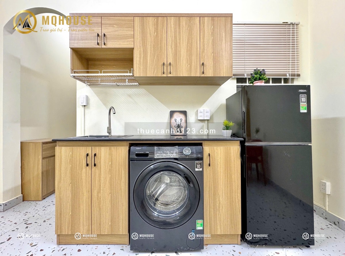 Căn hộ 1 phòng ngủ tách bếp, Tân Bình ngay ĐH tài chính