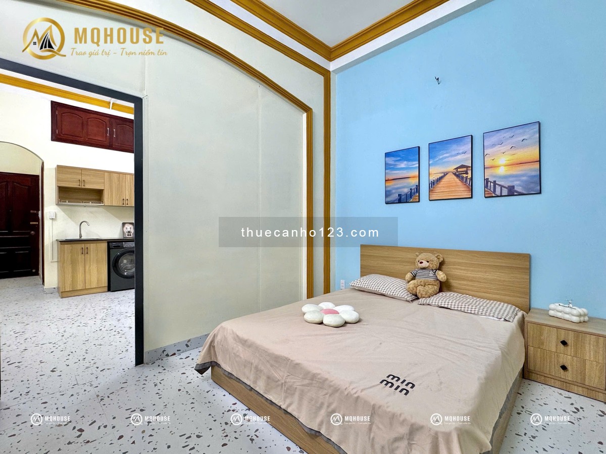 Căn hộ 1 phòng ngủ tách bếp, Tân Bình ngay ĐH tài chính