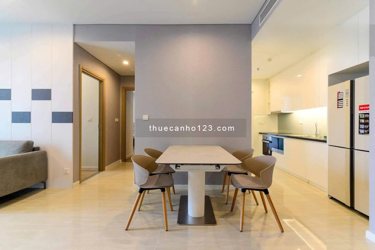 Cho thuê nhanh CCCH Sala Đại Quang Minh Q2, 25 triệu, 88m2, Full NT đẹp, 2PN, 2WC, giá tốt !