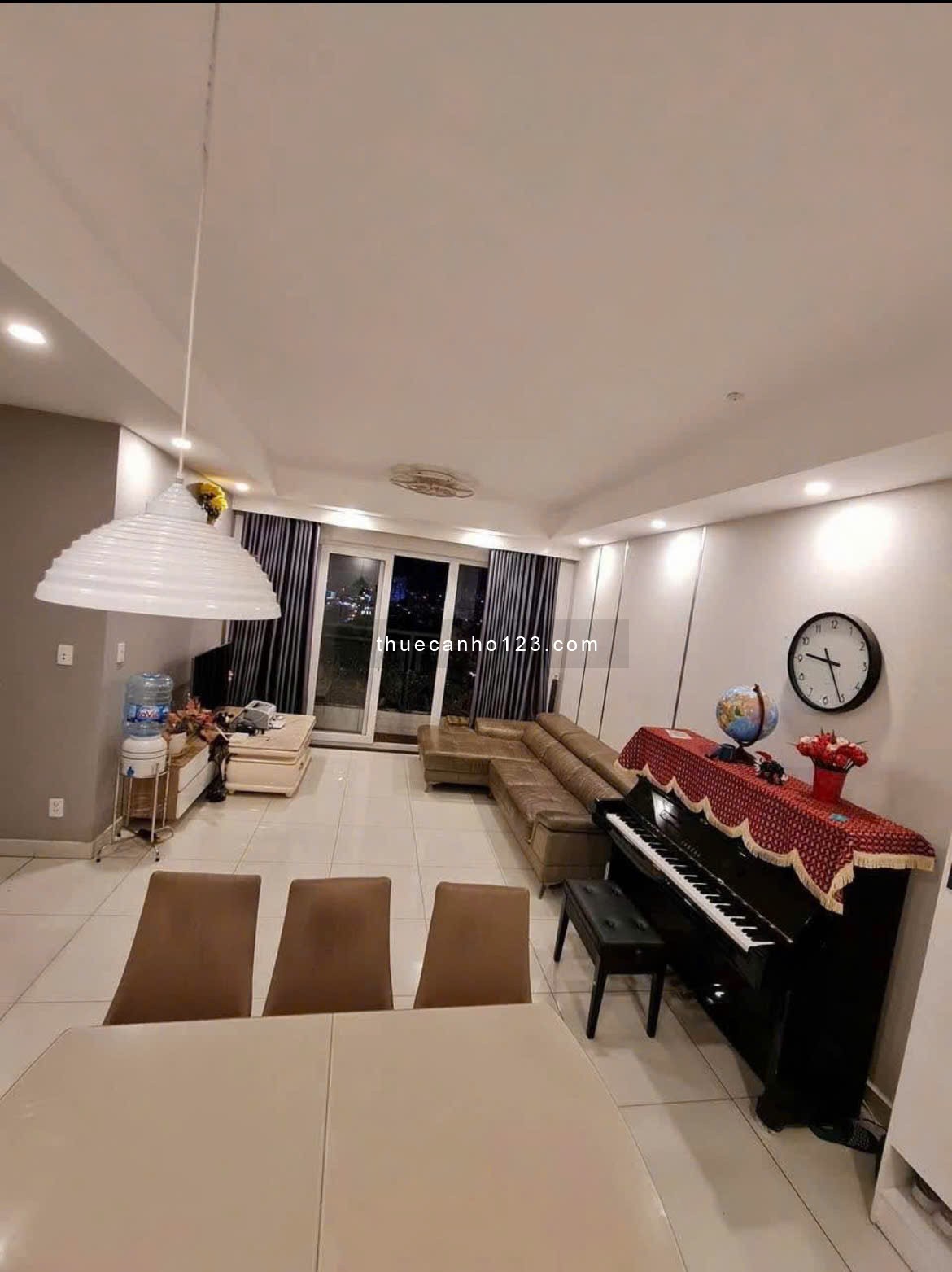 Chung cư Phúc Yên, 125m2, 3PN, 2WC, Full Nội thất, Căn Góc, Giá 12tr/tháng