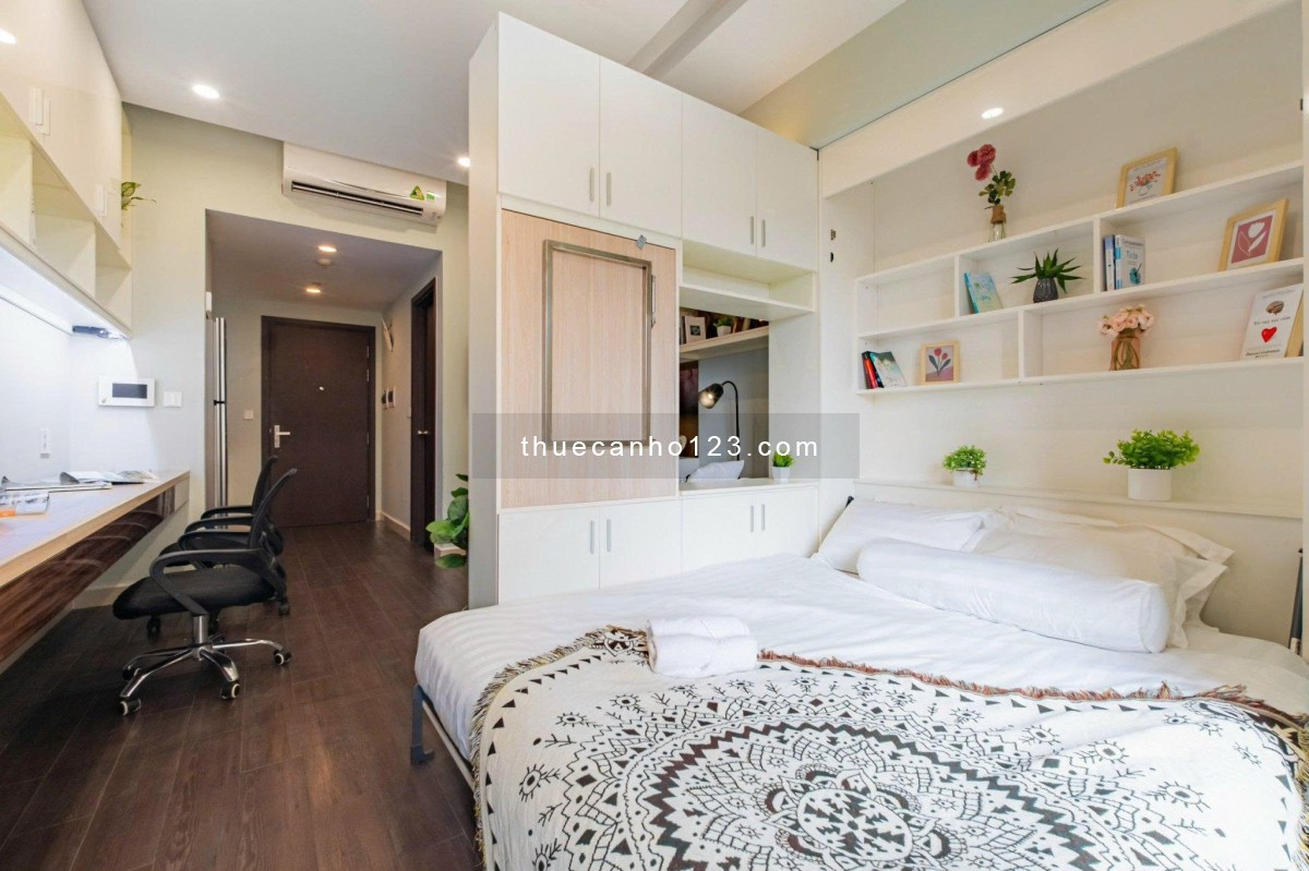Cho Thuê Căn Hộ Studio The Tresor Quận 4 nhà đẹp ở liền