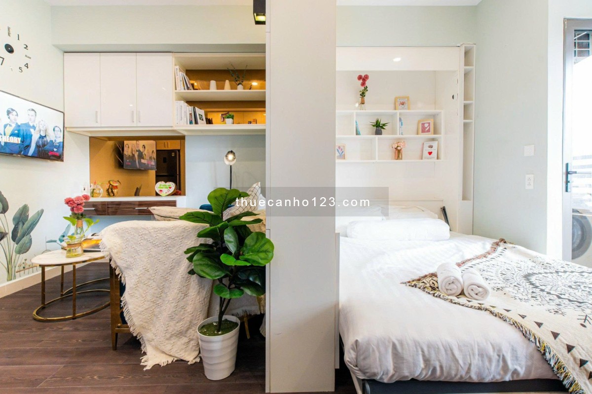 Cho Thuê Căn Hộ Studio The Tresor Quận 4 nhà đẹp ở liền
