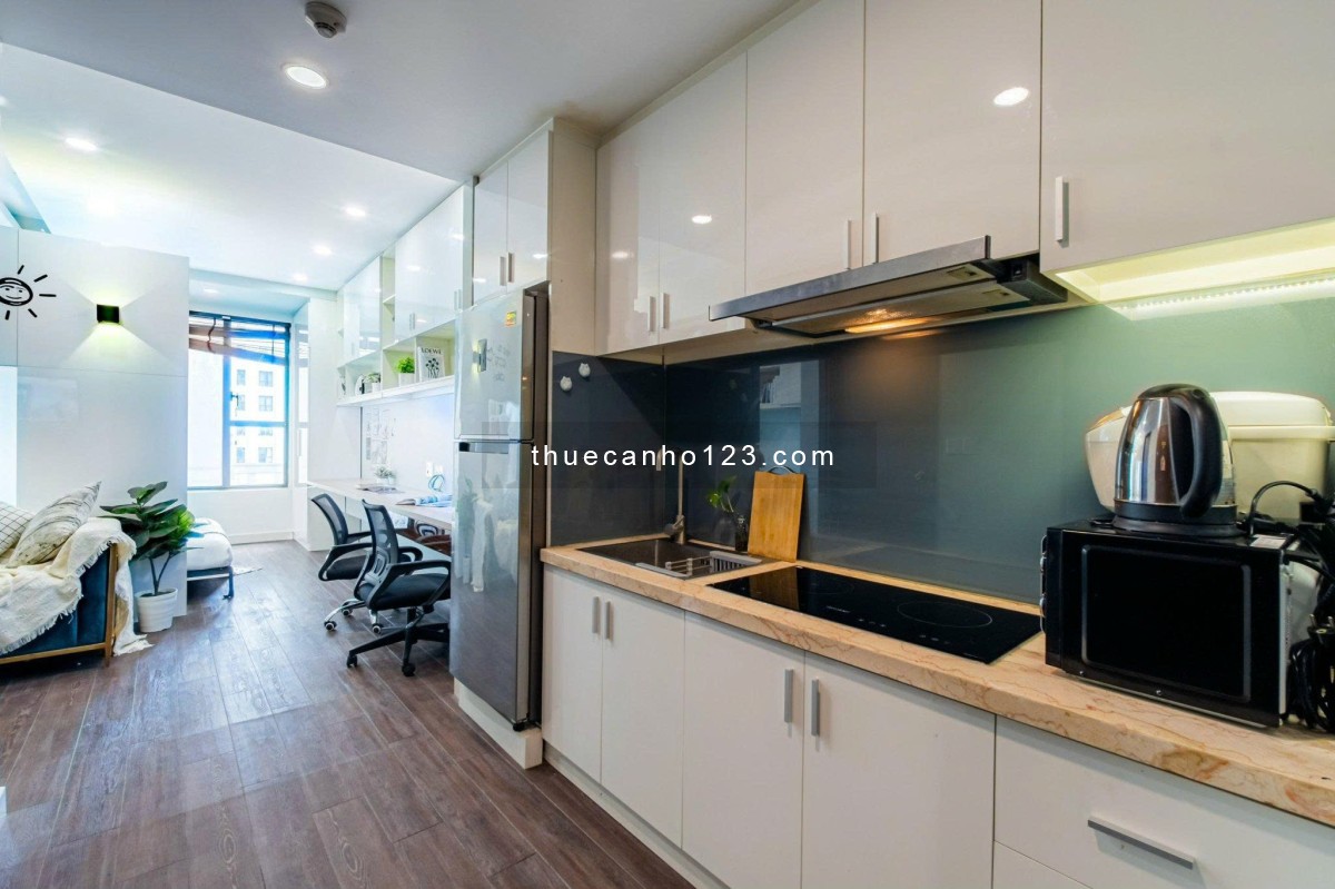 Cho Thuê Căn Hộ Studio The Tresor Quận 4 nhà đẹp ở liền