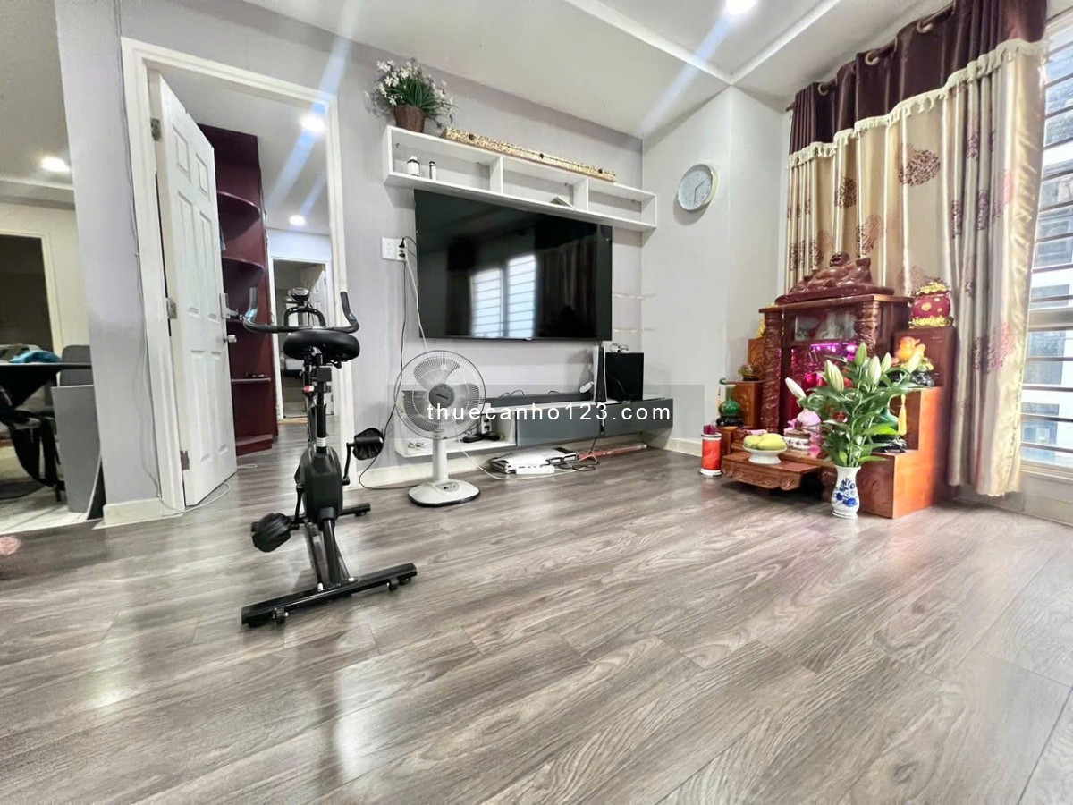 Chung cư Lotus, Trịnh Định Thảo, TP: 69m2, 2p ngủ, 2wc, nội thất, 9tr/th