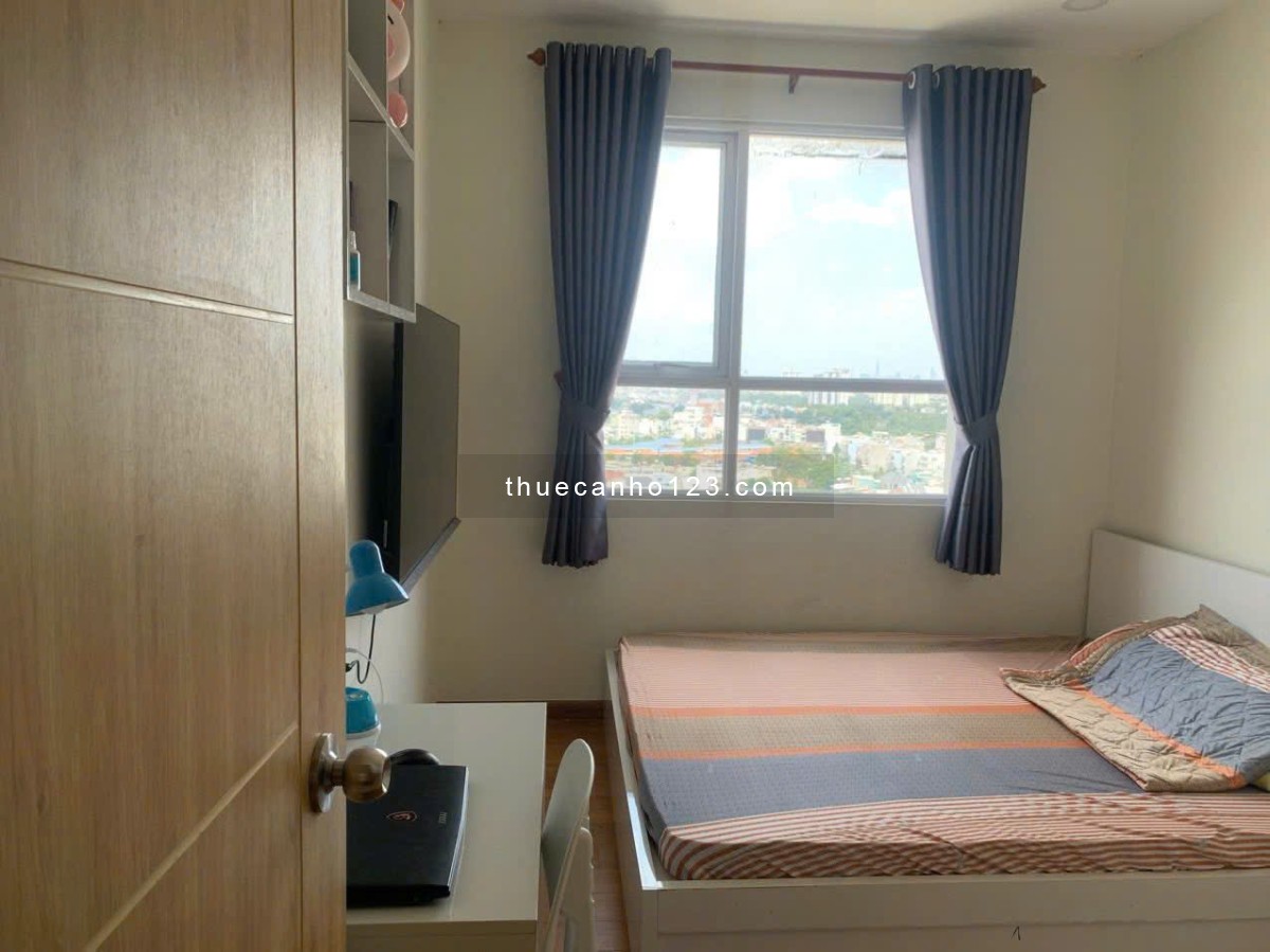 Chung cư Nguyễn Kim, Nhật Tảo, Q10: 2p ngủ, full nội thất, giá 12tr8