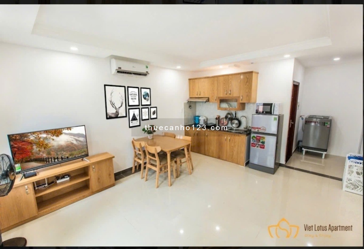 Cho thuê Căn Hộ 2PN 65m2 - Full Nội Thất - Thang Máy Hầm xe - Gía Siêu Tốt - Thảo Điền Quận 2