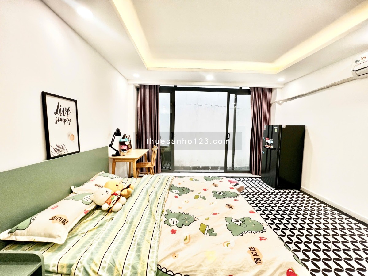 Dự án!! Studio ban công, full nội thất – Vị trí Tân Phong – Gần ĐH UFM, TDTU, RMIT, NTTU, cầu KênhTe