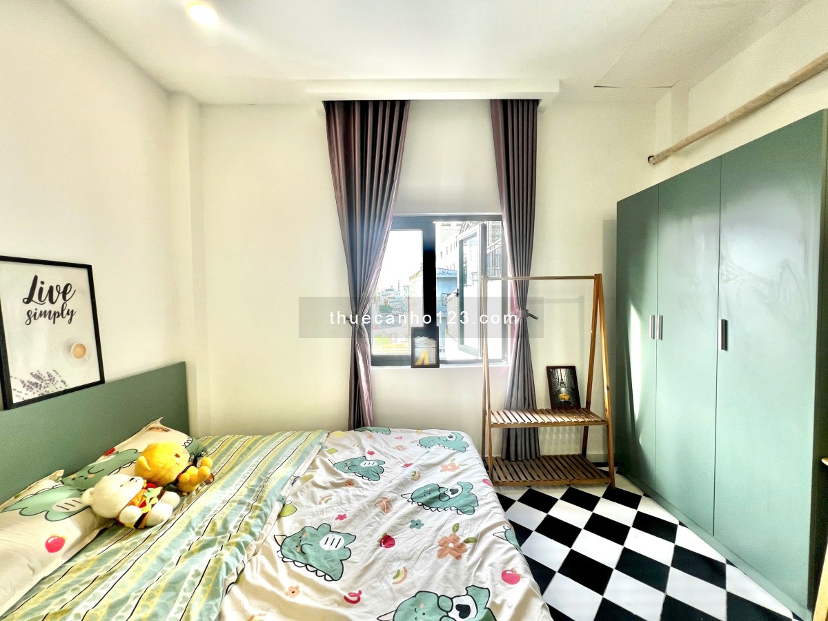 Dự án!! Studio ban công, full nội thất – Vị trí Tân Phong – Gần ĐH UFM, TDTU, RMIT, NTTU, cầu KênhTe