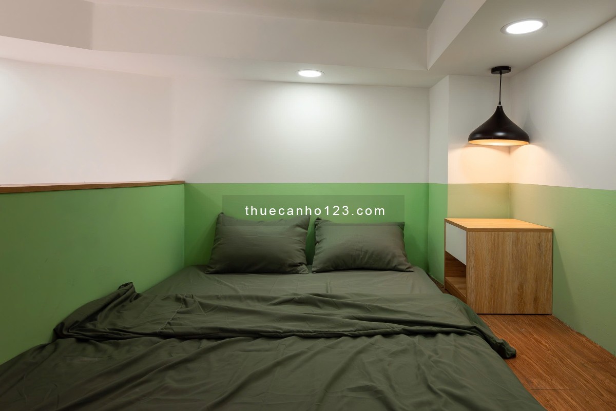 Căn hộ có gác xịn xò, ban công lớn, Tân Bình gần ĐH BÁCH KHOA