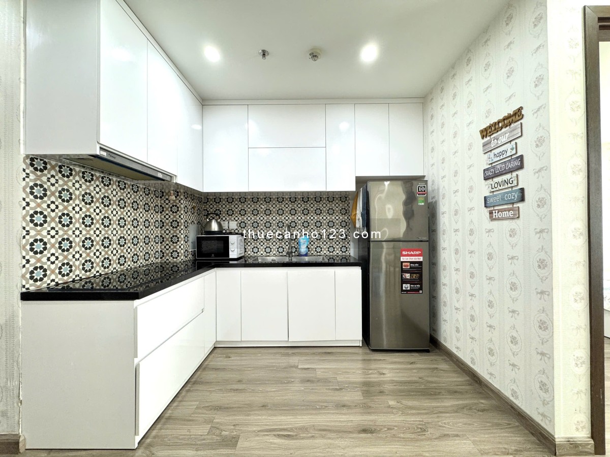 Cho thuê căn Hud Buiding 04 Nguyễn Thiện Thuật 2 phòng ngủ, 2WC