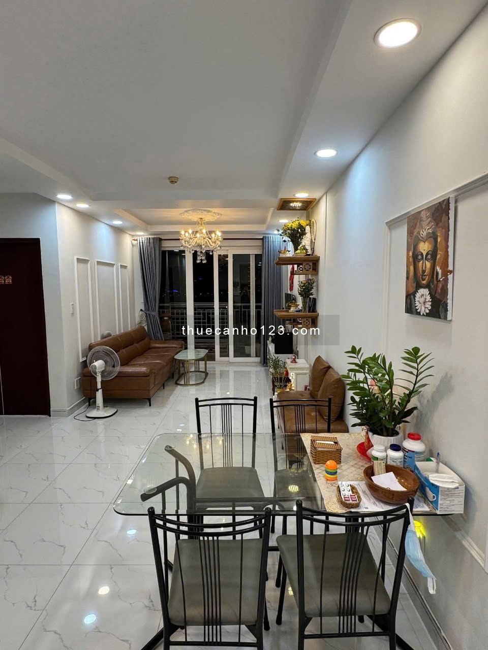 Chung cư Ruby, Nguyễn Sỹ Sách, TB: 10tr/th, 85m2, nội thất, 2p ngủ