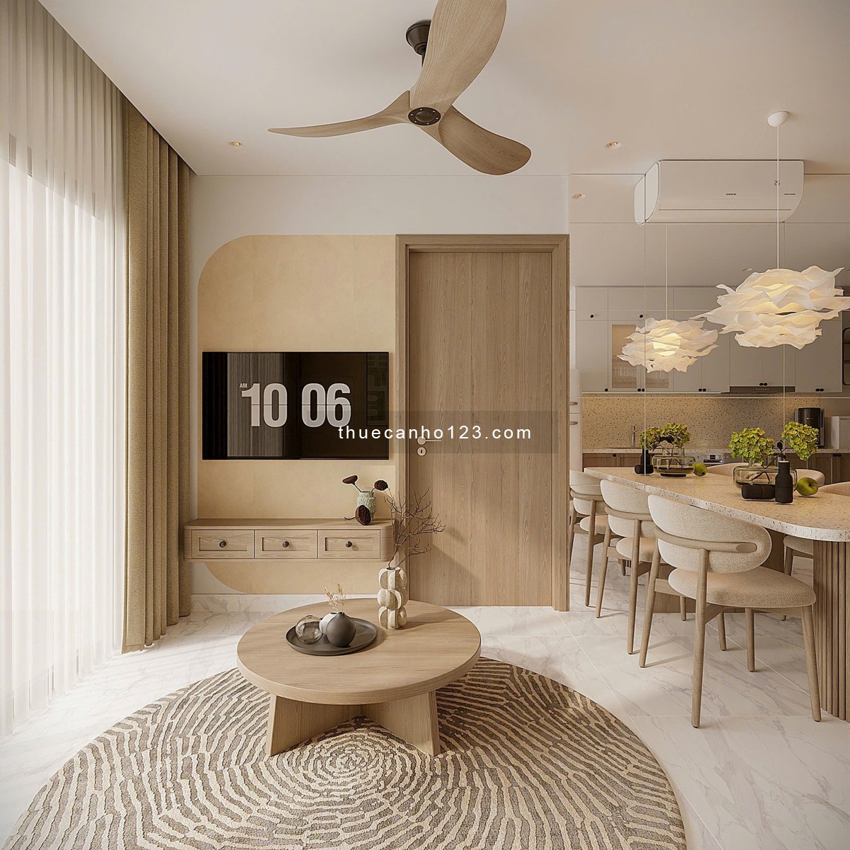 Cho thuê căn hộ cao cấp Celadon Diamond - Bao phí - Full Nội thất