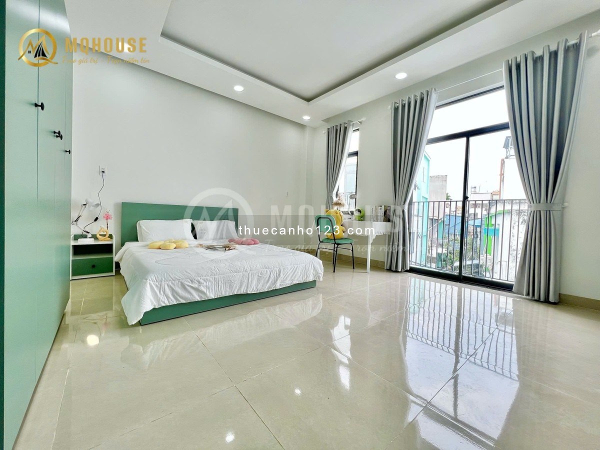 Cho thuê căn hộ bancol 35m2 - Đầy đủ nội thất, siêu thoáng - Gần Phan Đăng Lưu, Ngã Tư Phú Nhuận