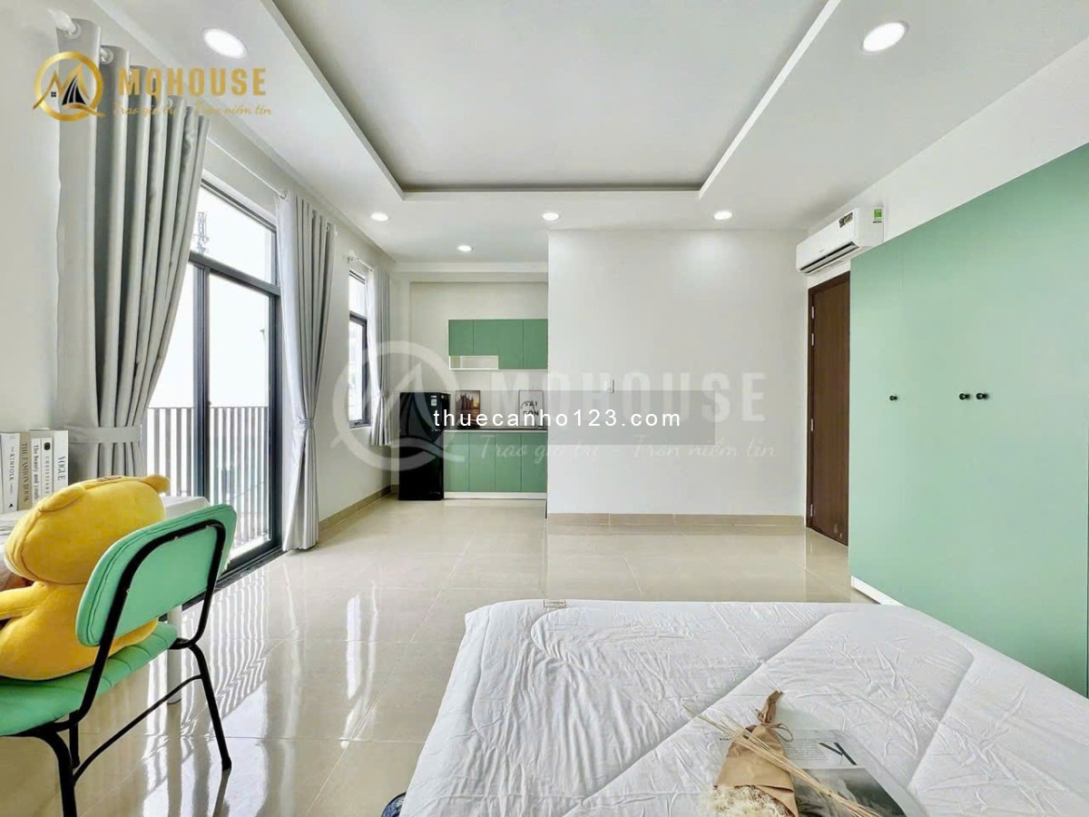 Sống Sang Tại Bình Thạnh – Căn Hộ Ban Công cực thoáng ngay chợ Hoàng Hoa Thám - Bình Thạnh