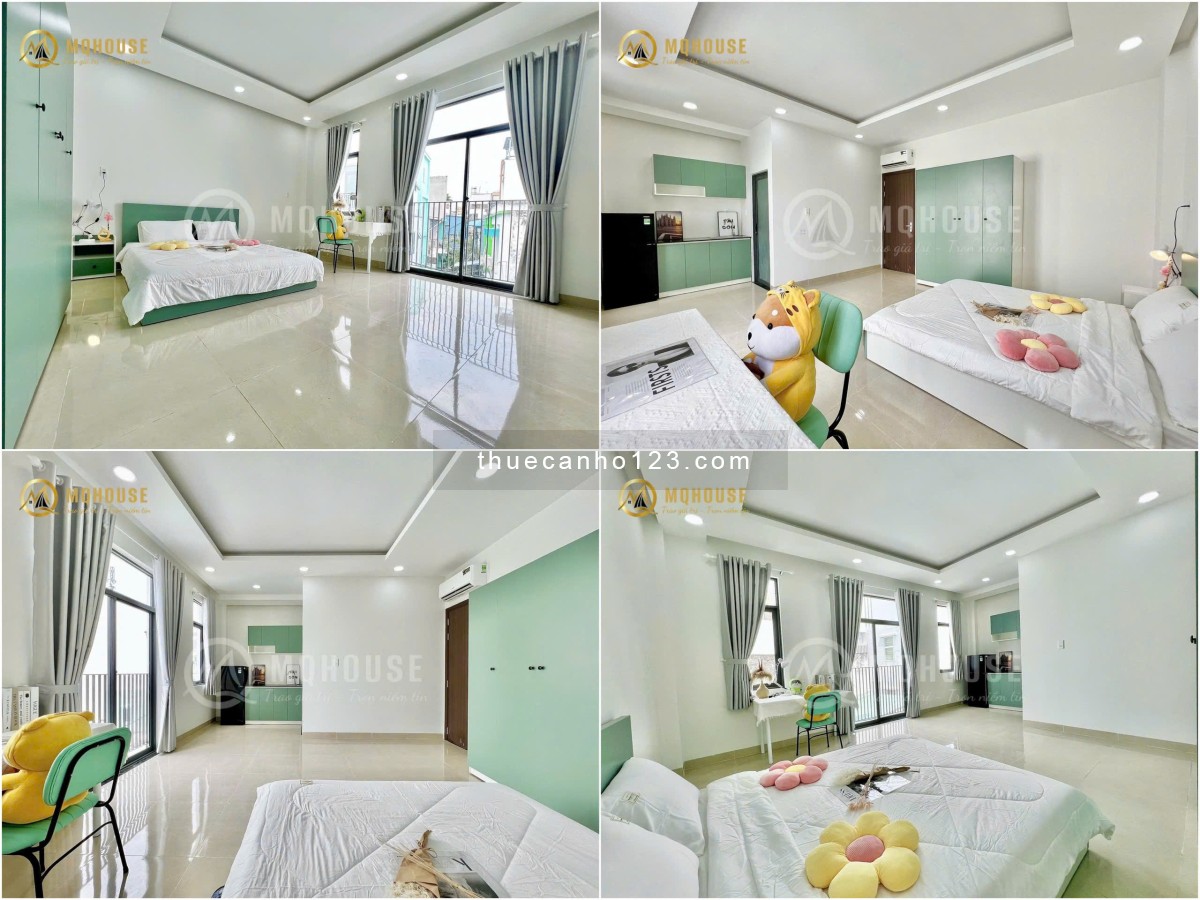 Cho thuê căn hộ bancol 35m2 - Đầy đủ nội thất, siêu thoáng - Gần Phan Đăng Lưu, Ngã Tư Phú Nhuận