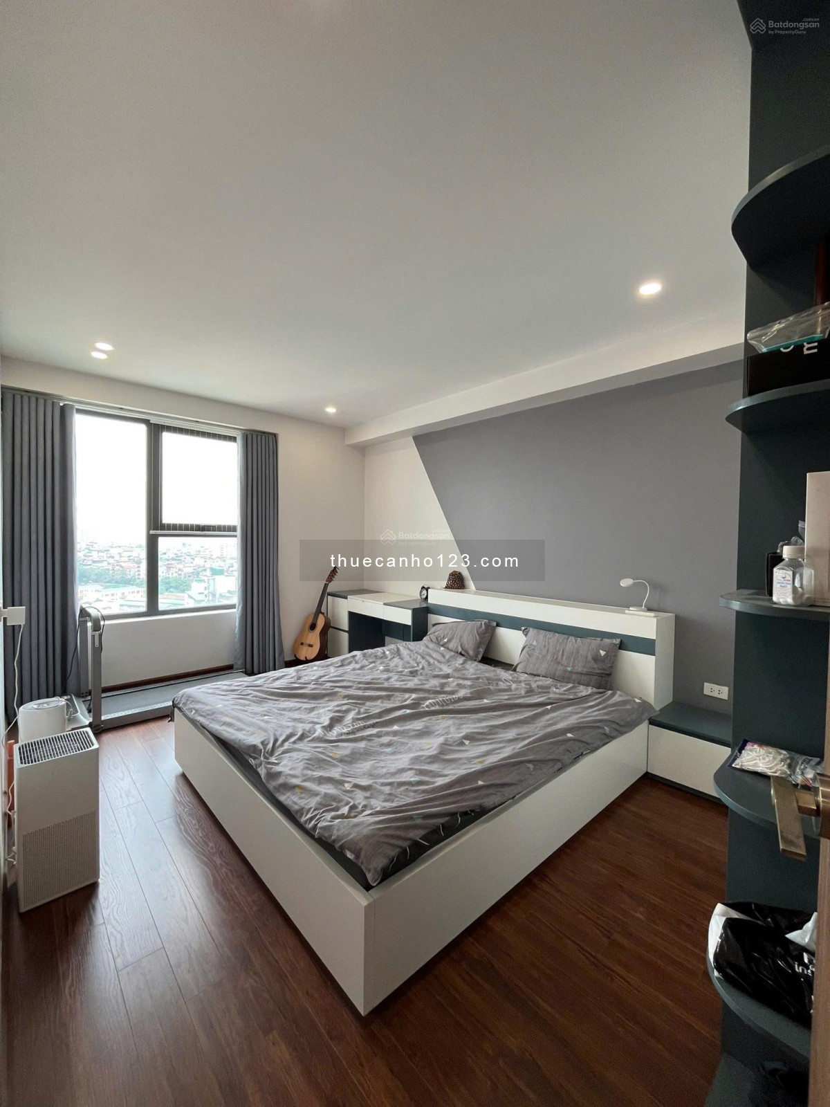 Cho thuê CC Sky Central, 176 Định Công, 104m2, 3PN, 2WC, Full đồ