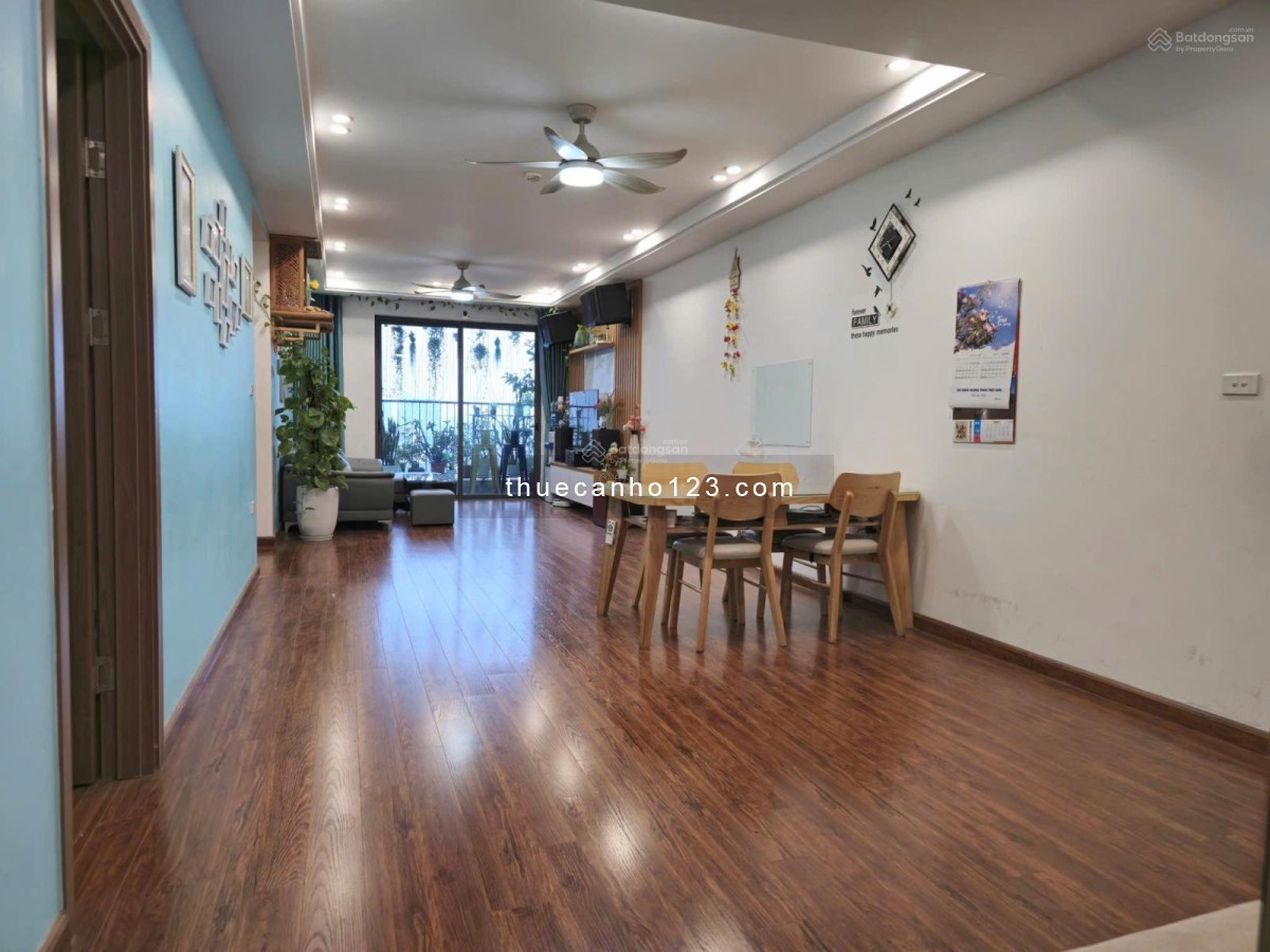 Cho thuê CC Sky Central, 176 Định Công, 104m2, 3PN, 2WC, Full đồ