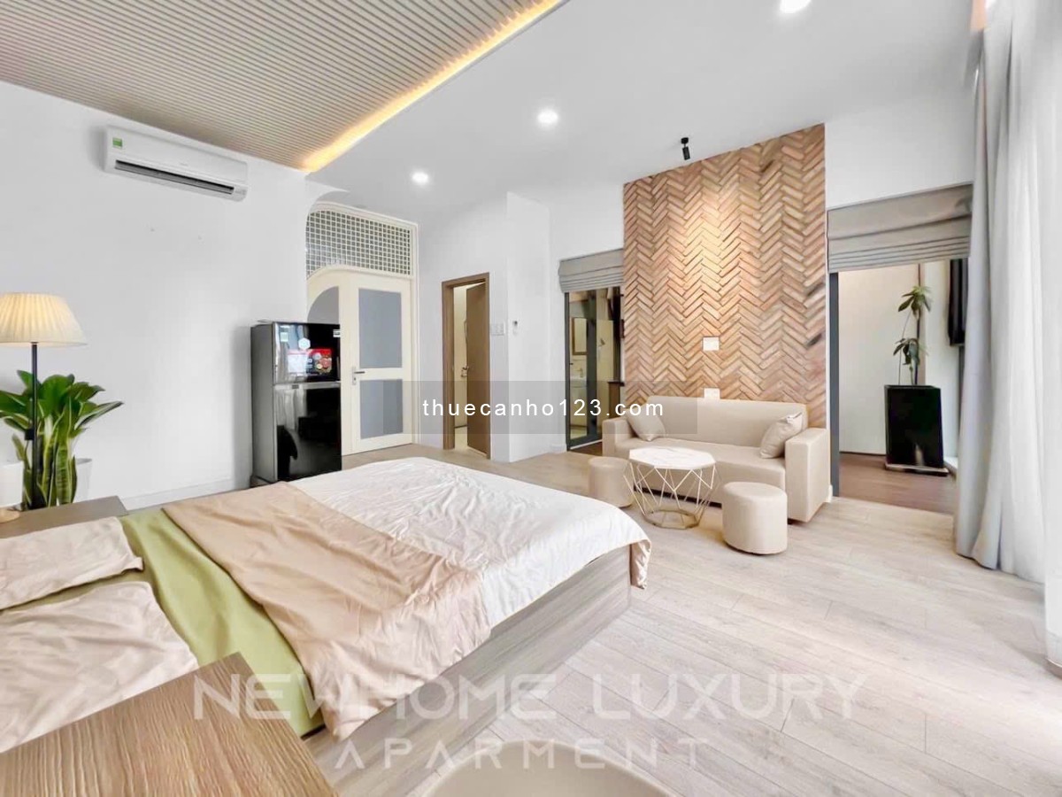 Căn hộ 1 phòng ngủ riêng biệt, có ban công, bếp tách tân Bình ngay sân bay TSN