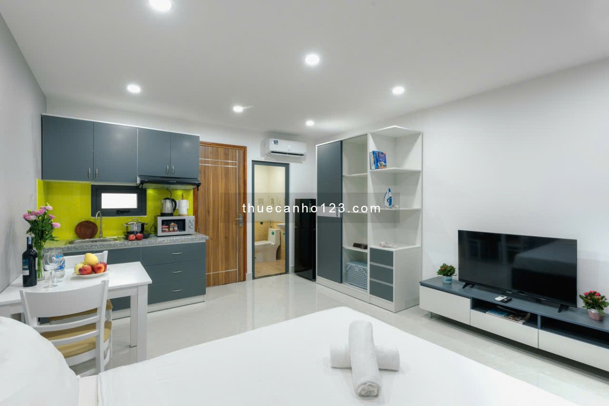 Cho thuê căn hộ đường Nguyễn Gia Trí - DT 40m2, bancol, nội thất đầy đủ từ A-Z