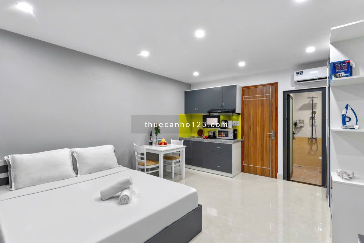 Cho thuê căn hộ đường Nguyễn Gia Trí - DT 40m2, bancol, nội thất đầy đủ từ A-Z