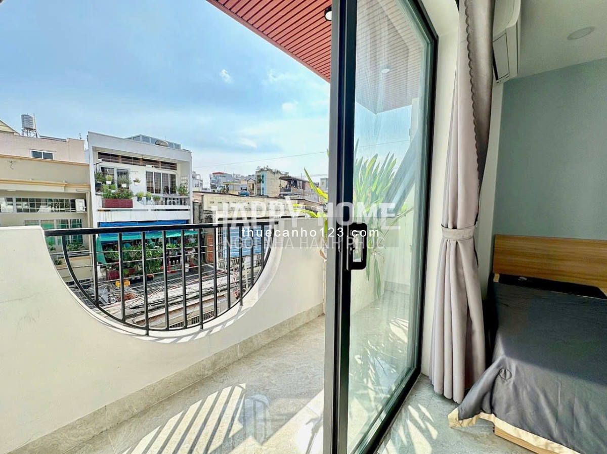 Cho thuê studio bancol 35m2 - Thoáng mát, full nội thất, thang máy - Hoàng Văn Thụ, Ngã Tư Phú Nhuận