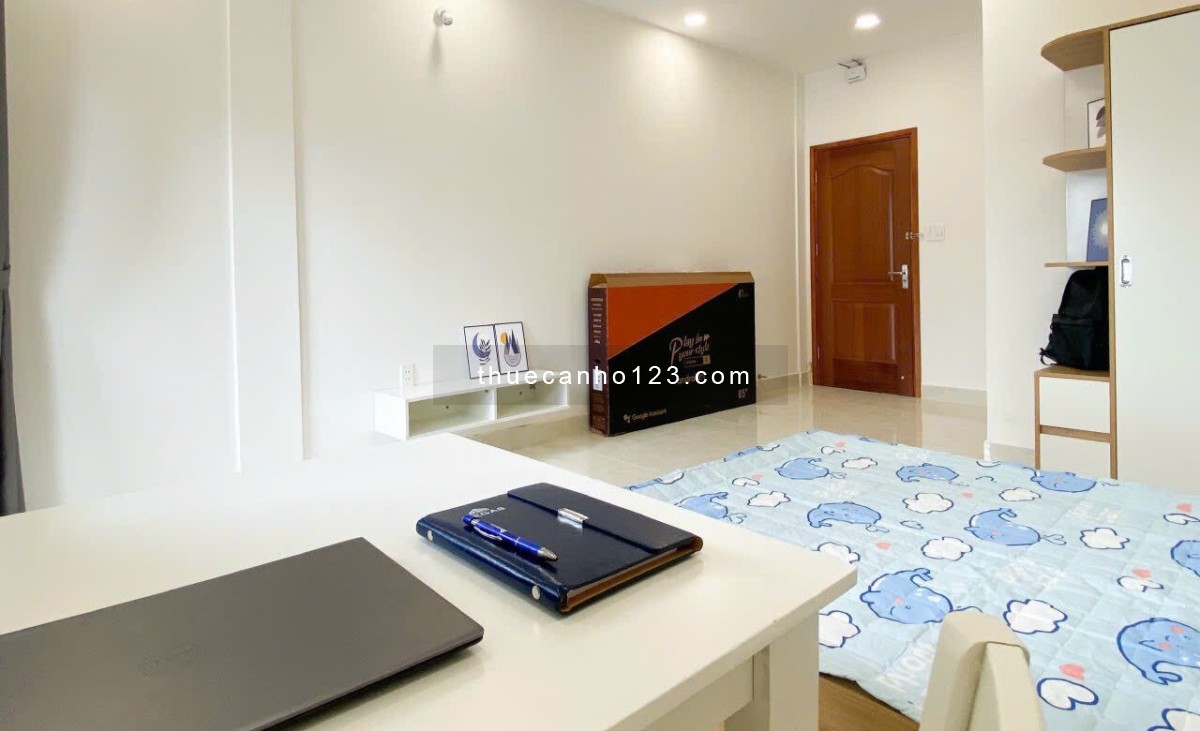 Căn hộ 38m2 cho thuê sát Q.1 full nội thất