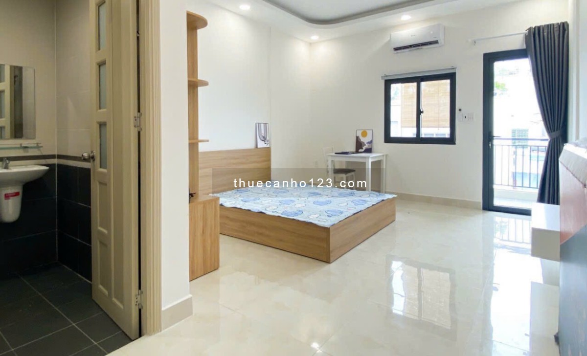Căn hộ 38m2 cho thuê sát Q.1 full nội thất