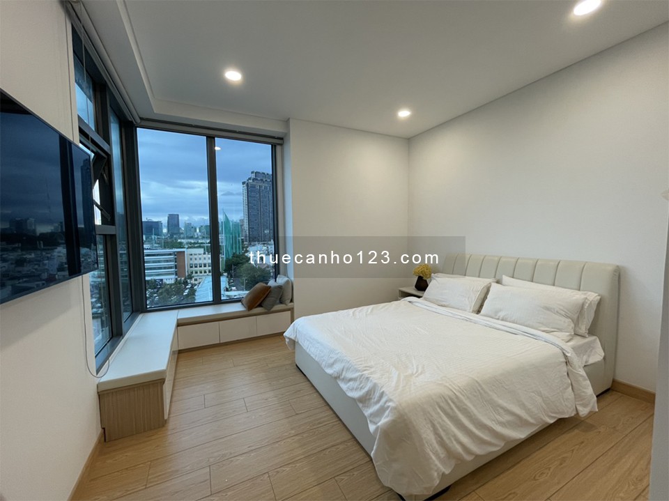 Cho Thuê căn hộ 2PN dự án Sunwah Pearl đủ nội thất. Liên hệ 0931420682