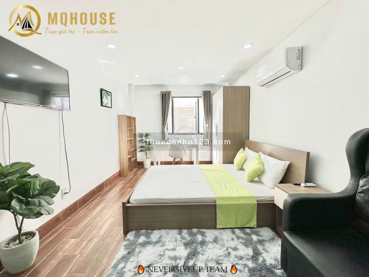 Cho thuê CH Nguyễn Gia Trí - Nhà mới 100%, full tiện nghi, thang máy - Gần ĐH Ngoại Thương, Hutech